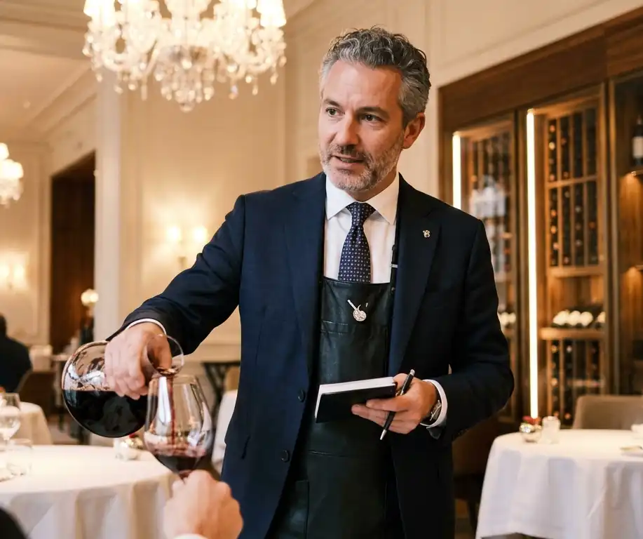 Lead Sommelier Marcus Thorne